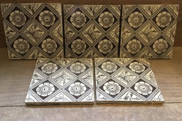 Antique Fireplace Tiles