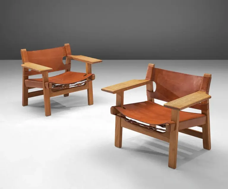 Vintage "Spanish" Chair by Børge Mogensen