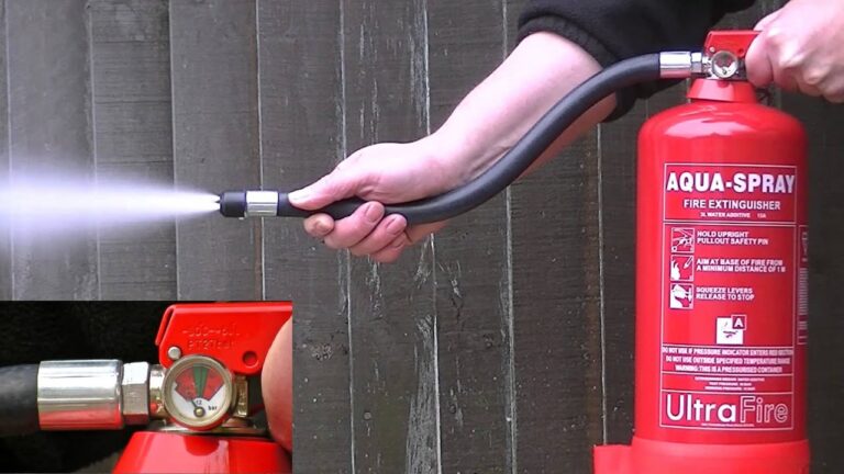 How Do Water Fire Extinguishers Work
