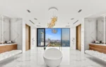 Luxurious Bathroom Remodeling and Elegant Lighting Design