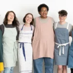 Linen Aprons with Pockets: Practical Elegance for Kitchen, Crafting, and Home