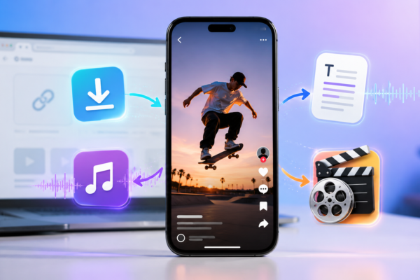 A Simple Online Tool for TikTok Downloads, MP3, Transcripts, and Movie Finding