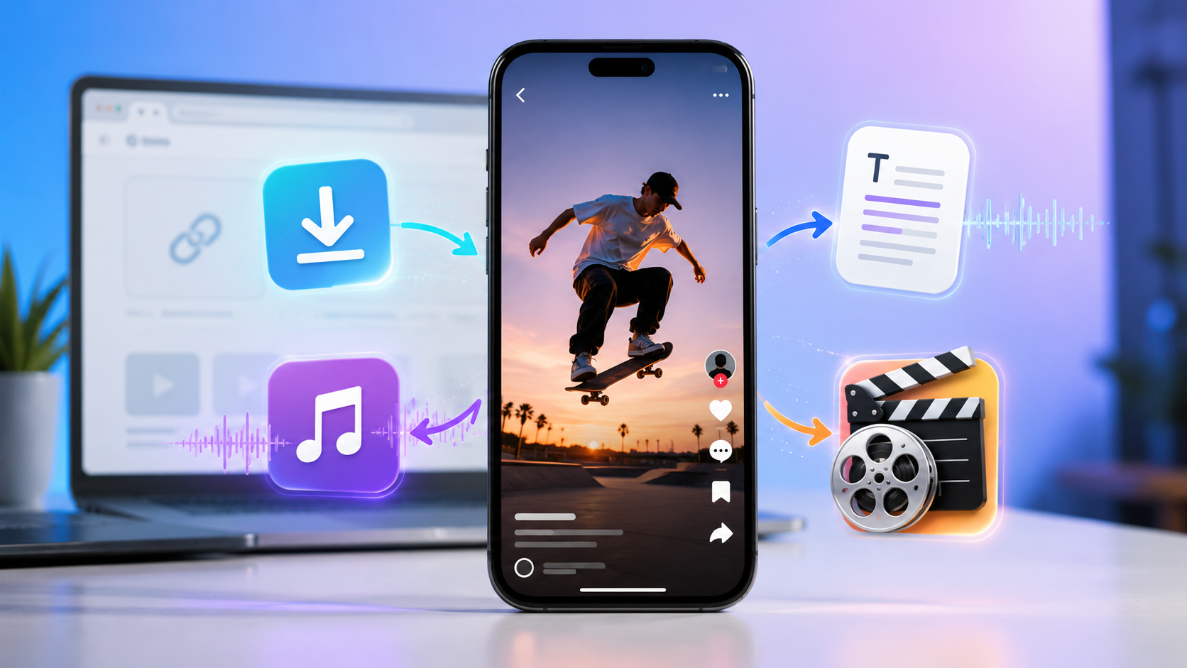 A Simple Online Tool for TikTok Downloads, MP3, Transcripts, and Movie Finding