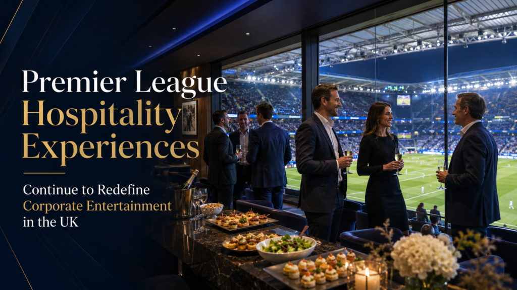 Premier League Hospitality Experiences Continue to Redefine Corporate Entertainment in the UK