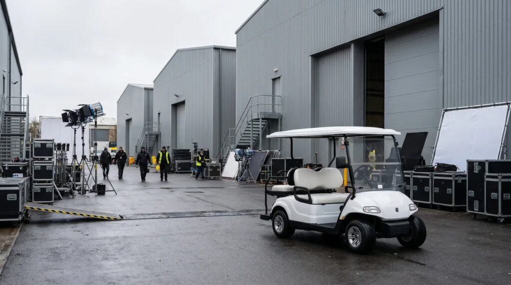 Why Film and TV Productions Run on Electric Buggies