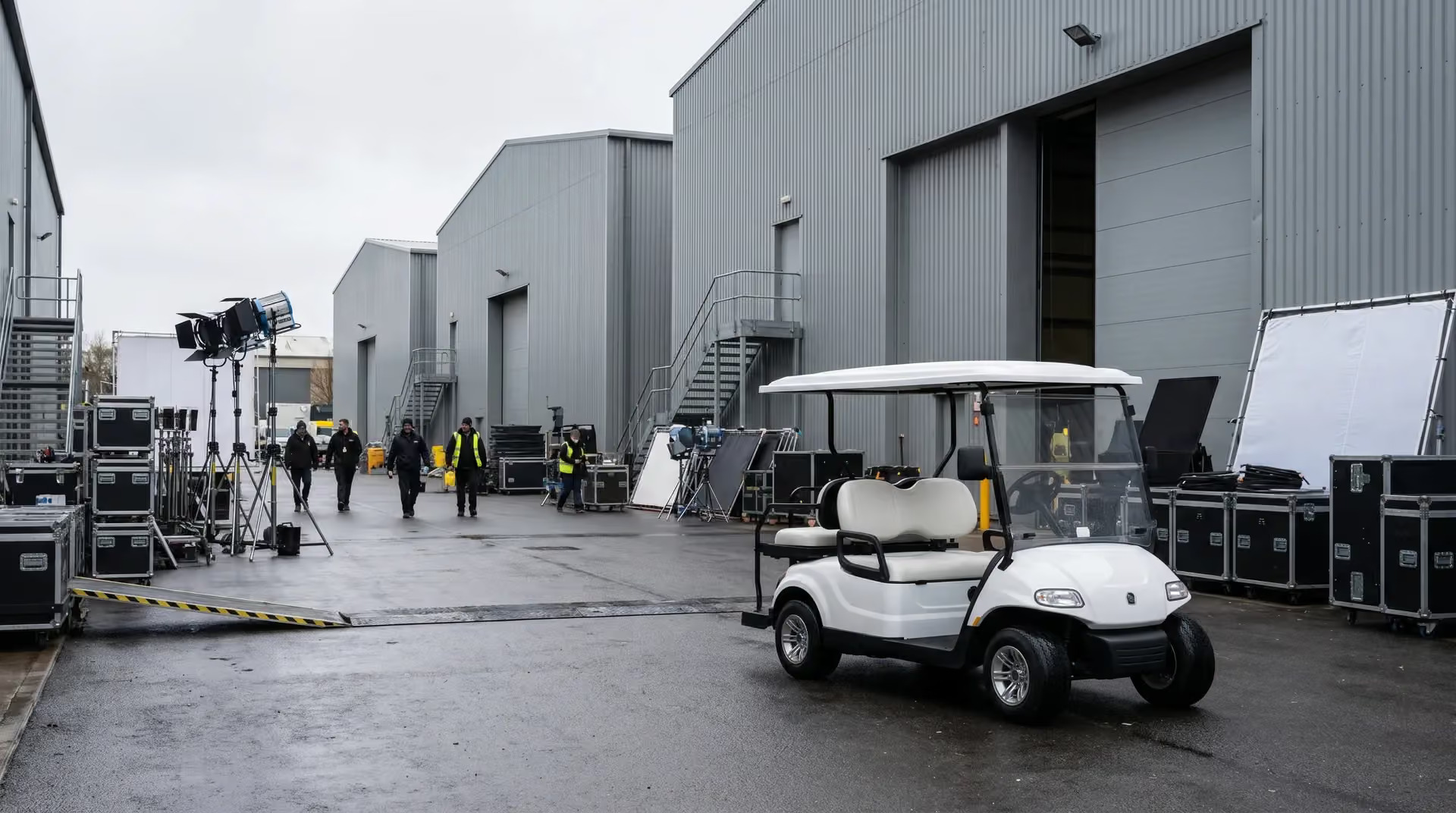 Why Film and TV Productions Run on Electric Buggies